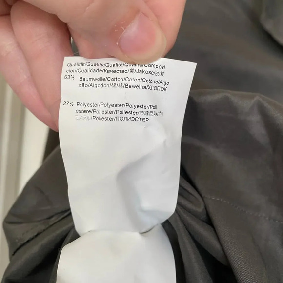 HUGO BOSS Deonne Dress Gray Silver Size 2 Collared Workwear Career Business - Picture 6 of 7